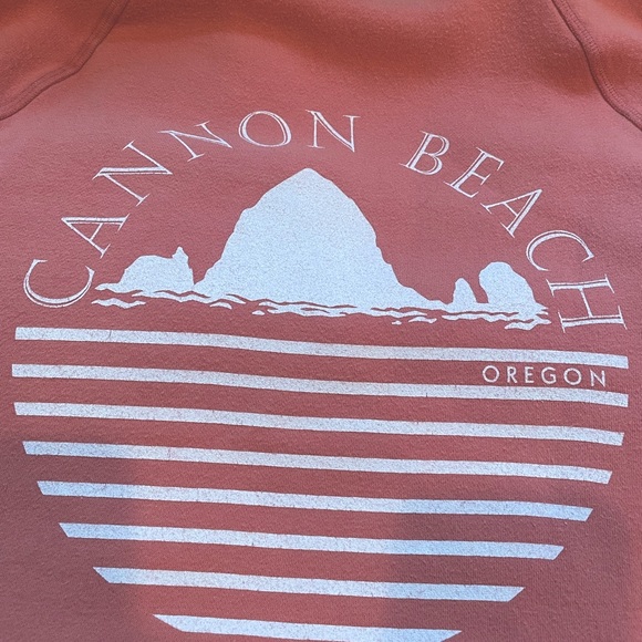 OUTTA TOWN Cannon Beach, Oregon Crewneck Sweatshirt size XS - Picture 3 of 7